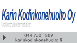 Karin Kodinkonehuolto Oy logo